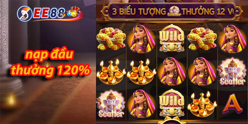 Tham gia nạp lần đầu thưởng lên đến 120% tại nhà cái EE88